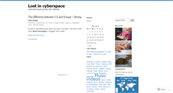 Desktop Screenshot of cybernout.wordpress.com