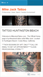 Mobile Screenshot of mikejacktattoo.wordpress.com