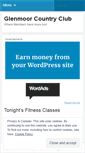 Mobile Screenshot of glenmoorcc.wordpress.com