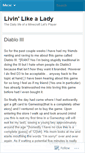 Mobile Screenshot of livinlikealady.wordpress.com