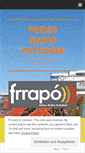 Mobile Screenshot of freiesradiopotsdam.wordpress.com