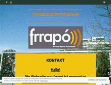 Tablet Screenshot of freiesradiopotsdam.wordpress.com