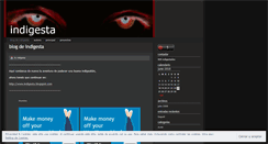 Desktop Screenshot of indigesta.wordpress.com