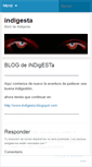 Mobile Screenshot of indigesta.wordpress.com