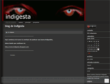 Tablet Screenshot of indigesta.wordpress.com