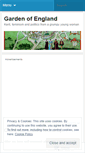 Mobile Screenshot of gardenofengland.wordpress.com