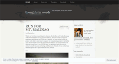 Desktop Screenshot of jfaithbautista.wordpress.com