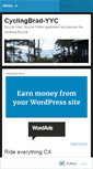 Mobile Screenshot of cyclingbrad.wordpress.com