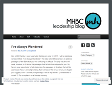 Tablet Screenshot of mhbcjax.wordpress.com