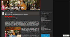Desktop Screenshot of buntebeete.wordpress.com