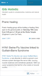 Mobile Screenshot of gibholistic.wordpress.com