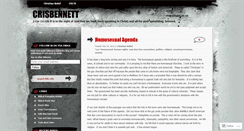 Desktop Screenshot of crisbennett.wordpress.com