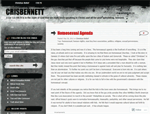 Tablet Screenshot of crisbennett.wordpress.com