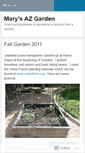 Mobile Screenshot of myazgarden.wordpress.com