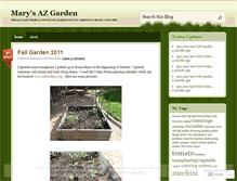 Tablet Screenshot of myazgarden.wordpress.com