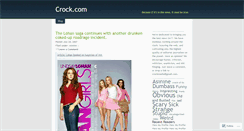 Desktop Screenshot of crockmedia.wordpress.com