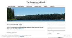 Desktop Screenshot of georgetowndivide.wordpress.com