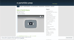 Desktop Screenshot of eportefoliopnep.wordpress.com