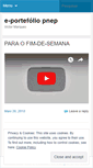Mobile Screenshot of eportefoliopnep.wordpress.com