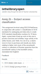 Mobile Screenshot of isthelibraryopen.wordpress.com