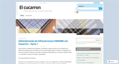 Desktop Screenshot of cucarron.wordpress.com