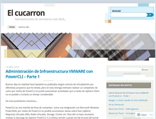 Tablet Screenshot of cucarron.wordpress.com