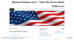Desktop Screenshot of michaeloatman.wordpress.com