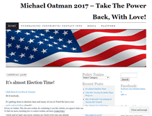 Tablet Screenshot of michaeloatman.wordpress.com