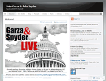 Tablet Screenshot of garzasnyderlive.wordpress.com