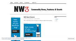 Desktop Screenshot of nw3news.wordpress.com