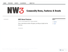 Tablet Screenshot of nw3news.wordpress.com