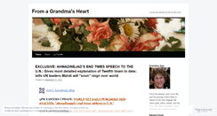 Desktop Screenshot of fromagrandmasheart.wordpress.com