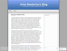 Tablet Screenshot of jintoreedwine.wordpress.com