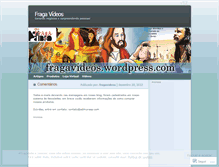 Tablet Screenshot of fragavideos.wordpress.com