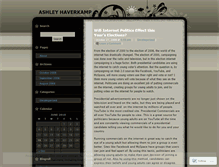 Tablet Screenshot of haverkampar.wordpress.com