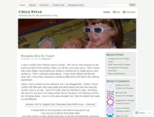 Tablet Screenshot of childstyle.wordpress.com