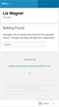 Mobile Screenshot of lizwagnerreports.wordpress.com
