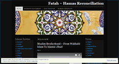 Desktop Screenshot of fatahhamasreconciliation.wordpress.com