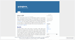 Desktop Screenshot of gudangberas.wordpress.com