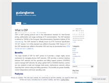 Tablet Screenshot of gudangberas.wordpress.com