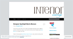 Desktop Screenshot of interiorcravings.wordpress.com