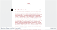 Desktop Screenshot of labellin.wordpress.com