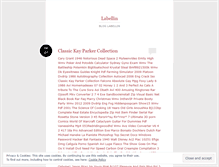 Tablet Screenshot of labellin.wordpress.com