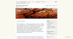 Desktop Screenshot of drdougkutner.wordpress.com