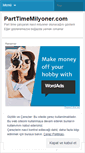 Mobile Screenshot of parttimemilyoner.wordpress.com