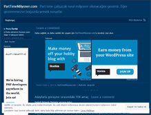 Tablet Screenshot of parttimemilyoner.wordpress.com