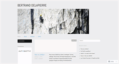 Desktop Screenshot of bertranddelapierre.wordpress.com