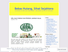 Tablet Screenshot of nakbayarhutangptptn.wordpress.com