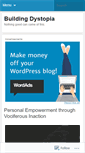 Mobile Screenshot of buildingdystopia.wordpress.com
