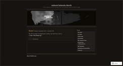 Desktop Screenshot of amherstkoinoniachurch.wordpress.com